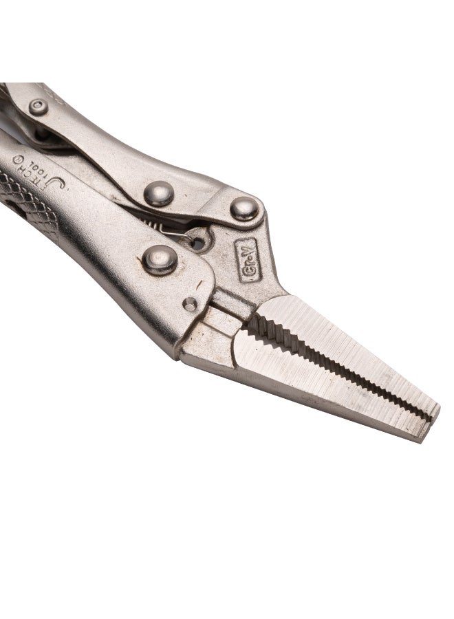 jetechtool Jetech 6-1/2Inch Long Nose Locking Pliers, Premium Cr-V Construction, Long Nose Pliers with Wire Cutter for Easy Access to Hard to Reach Areas - LNP-6 - Image 4